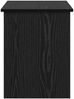 vidaXL Aufbewahrungstruhe mit Speicher Schwarze Eiche 100 x 40 x 50 cm 8011268 Bild 5