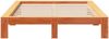 vidaXL Massivholzbett ohne Matratze Wachsbraun 150x200 cm Kiefernholz 3308737 Bild 4