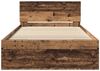 vidaXL Bettrahmen mit Kopfteil Altholz 203 x 104 x 70 cm Holzwerkstoff 3376050 Bild 5
