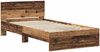 vidaXL Bettrahmen mit Kopfteil Altholz 203 x 104 x 70 cm Holzwerkstoff 3376050 Bild 4
