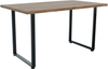 Shefa Esstisch Seattle 120 cm Eiche Tabak - Moderner Küchentisch für 2-4 Personen Bild 3