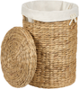 Korb Wasserhyazinthe naturfarben 2er Set DANANG Bild 5