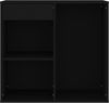 vidaXL Kosmetikschrank Schwarz 80x40x75 cm Holzwerkstoff 808838 Bild 4