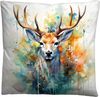 biberna Feinbiber Bettwäsche 0346737 HIRSCH, natur, 1x 155x220 cm + 1x 80x80 cm Bild 3