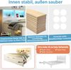 Merax Einzelbett, 90x200 cm Kinderbett, Jugendbett Funktionsbett mit Stauraum und Beweglichem Nachttisch, mit LED Beleuchtung USB-C Ladefunktion, Weiß Bild 5