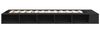 vidaXL Bettgestell Schwarz 90x190 cm Holzwerkstoff 3280525 Bild 5