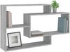 vidaXL Wandregal Grau Sonoma 104x20x58,5 cm Holzwerkstoff 815289 Bild 5