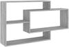 vidaXL Wandregal Grau Sonoma 104x20x58,5 cm Holzwerkstoff 815289 Bild 2