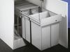 WESCO 757721-85 Abfallsorter 40 (2x10 + 20) Liter TRENTA 5 ab 40 cm Schrankbreite Bild 3