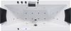 Rechteck Whirlpool Deus 182x80 Made in Germany 20 Massagedüsen mit Armatur : Mit Armaturen Bild 2