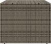 vidaXL Gartentruhe Grau 291L Poly Rattan 365338 Bild 5