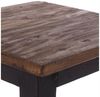DESIGN DELIGHTS Hocker Sitzhocker MADERO, 48x30cm(HxB) Altholz Holzhocker, massivholz Hocker Bild 4