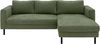 TRENDMANUFAKTUR Ecksofa Amazing II, wahlw. mit Schlaffunktion & Bettkasten, Fuß schwarz, Recamiere beidseitig montierbar, L-Form,in Cord o. Struktur, B: 232 cm Bild 2