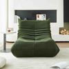 Sofa Einzelsofa, Einzelsessel, Relaxsessel, Klappbares Sofa 1 Teile Ergonomische Unterstützung - Ideal für Wohnzimmer,Grün Bild 4
