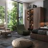 Sofa Einzelsofa, Einzelsessel, Relaxsessel, Klappbares Sofa 1 Teile Ergonomische Unterstützung - Ideal für Wohnzimmer,Grün Bild 5