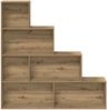 vidaXL Bücherregal Artisan-Eiche 157x24x160 cm Holzwerkstoff 855889 Bild 4