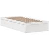 vidaXL Massivholzbett ohne Matratze Weiß 75x190 cm Kiefernholz 3323519 Bild 5
