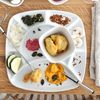 Umfangreiches Fondue Set für 6 Personen, 28-teilig mit emailliertem Fonduetopf, Drehkarussell, Fonduetellern, Schälchen u.v.m, kabelloser Betrieb mit Brennpaste Bild 4