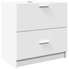 vidaXL Waschbeckenunterschrank Weiß 59x37x59 cm Holzwerkstoff 848108 Bild 2