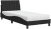 vidaXL Bett mit Matratze "Hanko" Schwarz 80x200 cm Samt 3208564 Bild 2