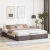 vidaXL Ottoman-Bett ohne Matratze Grau 180x200 cm Kunstleder 3310817 Bild 3