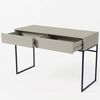 Bettso 'GENUA D-LUX' Schminktisch Eukalyptus, 2-Schublade, hohe schwarz Beine, 83x37x137 cm Bild 3
