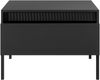 AX LIVING Moderner Couchtisch Schwarz Trentinis – Quadratisch, 68,1 cm Bild 2