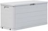 vidaXL Garten-Aufbewahrungsbox 280 L Hellgrau 45686 Bild 2