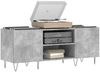 vidaXL Plattenschrank Betongrau 121x38x48 cm Holzwerkstoff 831680 Bild 3