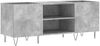 vidaXL Plattenschrank Betongrau 121x38x48 cm Holzwerkstoff 831680 Bild 2