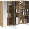 vidaXL Badezimmerspiegelschrank Kunsthandwerk Eiche 889254 Bild 3