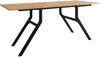 2-in-1 Couchtisch und Esstisch Xorkol Bis (Farbe: Schwarz / Eiche Craft Gold) Bild 4