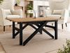 2-in-1 Couchtisch und Esstisch Xorkol Bis (Farbe: Schwarz / Eiche Craft Gold) Bild 2