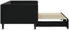 vidaXL Tagesbett Ausziehbar Schwarz 90x190 cm Samt 3196706 Bild 4
