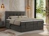 Elektrisches Bett, Boxspringbett mit Multipocket-Matratzen und Elektrisch verstellbare - VITTORIA - 180 x 200 cm - Dunkelgrau Velvet - H4 Bild 3