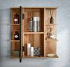 Spiegelschrank 68x71cm 'Timbero' Eiche massiv Bild 2