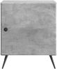 vidaXL Nachttisch Betongrau 43 x 34,5 x 50 cm Holzwerkstoff 895491 Bild 4
