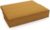 Sofa Designersofa AMANDA 3-Sitzer mit Schlaffunktion in Stoff Poso Honiggelb Bild 4