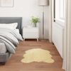 vidaXL Teppich aus Kunstschaffell TAFALLA Creme 80 x 120 cm Polyester 42021520 Bild 4