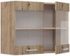 Küchenglasschrank R-Line Artisan-Eiche 80 cm Vicco Bild 4