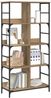 vidaXL Regal Artisan-Eiche 78,5 x 33 x 153 cm Metall PB 8010893 Bild 3