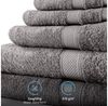 Komfortec Handtuch Set 100% Baumwolle, 2er Badetücher 70x140 cm und 4er Handtücher 50x100 cm, Frottee (Set, 6-St), Weich Bild 3