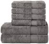 Komfortec Handtuch Set 100% Baumwolle, 2er Badetücher 70x140 cm und 4er Handtücher 50x100 cm, Frottee (Set, 6-St), Weich Bild 5