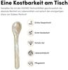 Edzard Eierlöffel oder Kaviarlöffel aus ecthem Perlmutt eckig (2-teilig) 2370 Bild 2