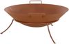 Siena Garden 'Rusty' Feuerschale, Gusseisen rostbraun, mit Griffen, Ø 61x26,5 cm Bild 3
