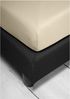 Irisette Vesuv Kuschel Jersey Spannbetttuch Bettlaken 90 x 190 cm - 100 x 200 cm 81 natur Bild 3