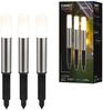 Briloner LED Außen-Bodenstrahler Junca Connect to Shine 3er Ergänzungset 3W warmweiß Bild 1