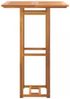 Gartentisch, Bistrotisch 75x75x110 cm Massivholz Akazie Bild 4