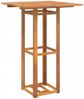 Gartentisch, Bistrotisch 75x75x110 cm Massivholz Akazie Bild 2