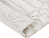 Badematte Baumwolle hellbeige 60 x 90 cm TEKKE Bild 5